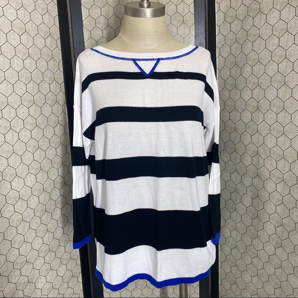 Chaps 3/4 Sleeve Sweater